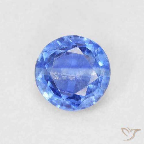 Dianita Azul Azure Profundo Natural 0.70ct, Redondo, SI