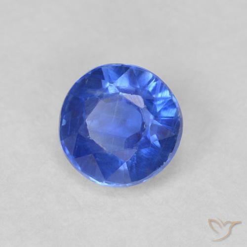 Dianita Azul Azure Profundo Natural 0.44ct, Redondo, VS-SI