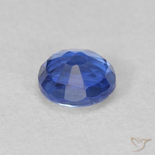 Dianita Azul Azure Profundo Natural 0.44ct, Redondo, VS-SI