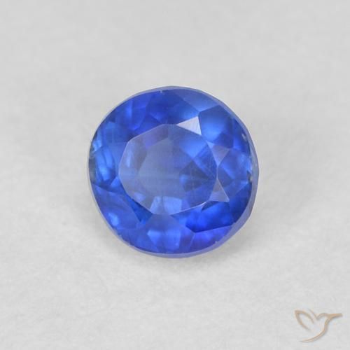 Dianita Azul Azure Profundo Natural 0.45ct, Redondo, VS-SI