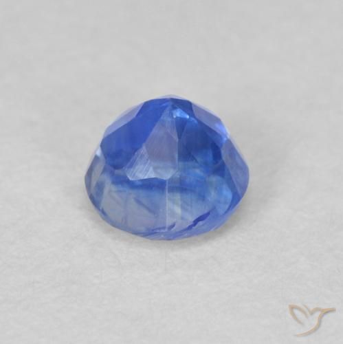 Dianita Azul Azure Profundo Natural 0.45ct, Redondo, VS-SI