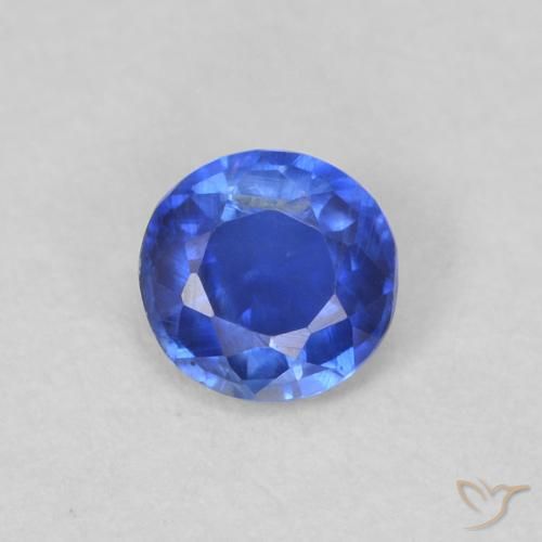 0.29ct Natural Azul Azure Profundo Dianita, Redondo, VS-SI