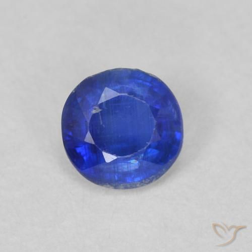 0.32ct Natural Azul claro Dianita, Redondo, VS-SI