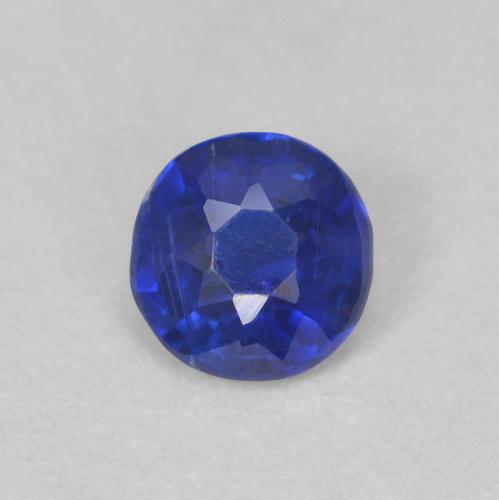 0.33ct Natural Azul profundo Dianita, Redondo, VS-SI