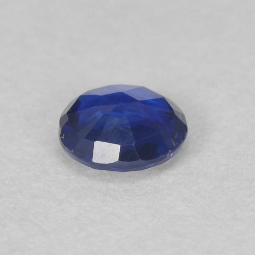 Dianita Azul escuro Natural 0.34ct, Redondo, VS-SI