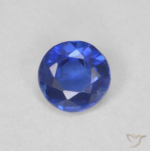 0.34ct Natural Azul verdadeiro Dianita, Redondo, VS-SI