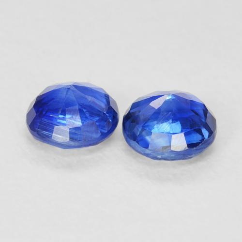 Pedras preciosas de Dianita Azul verdadeiro natural de 0.78 ct, Redondo, VS-SI