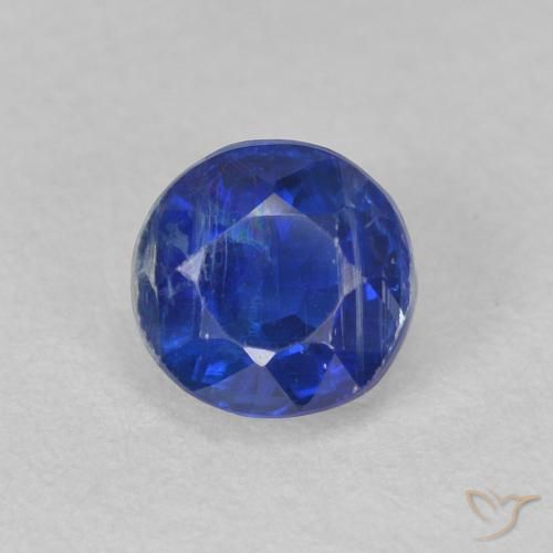 0.82ct Natural Azul-marinho Dianita, Redondo, SI
