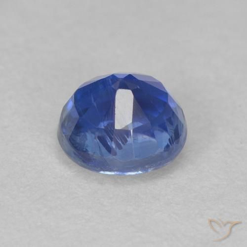 Dianita Azul-marinho Natural 0.82ct, Redondo, SI