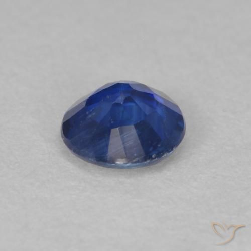 Dianita Azul escuro Natural 0.52ct, Redondo, SI