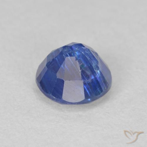 Dianita Azul escuro Natural 0.79ct, Redondo, SI
