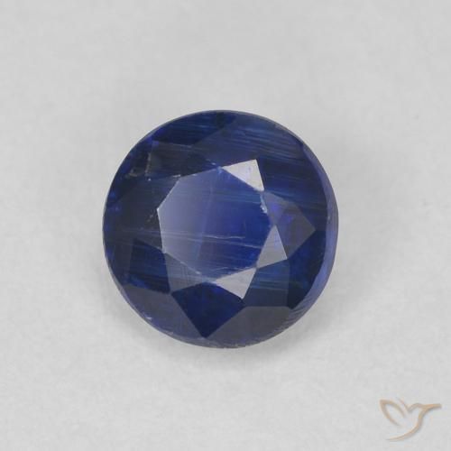 Dianita Azul-marinho Natural 0.71ct, Redondo, SI