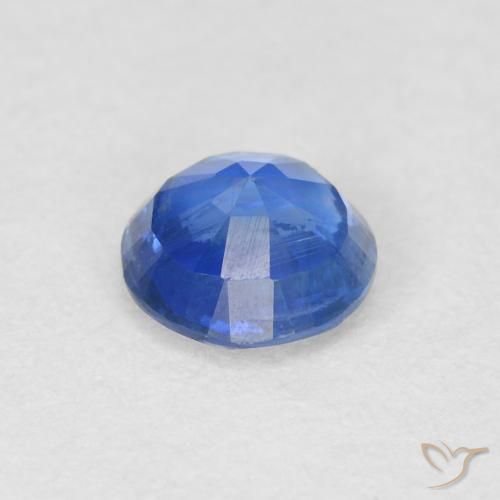 Dianita azul marinho claro Natural 0.60ct, Redondo, SI