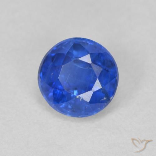 Dianita Azul verdadeiro Natural 0.69ct, Redondo, SI