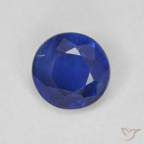 Dianita Azul profundo Natural 0.64ct, Redondo, SI