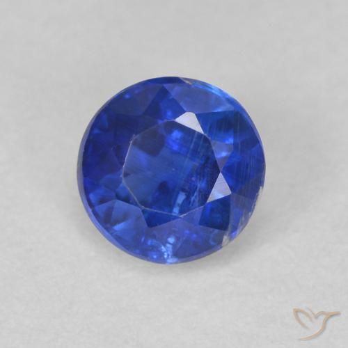Dianita Azul-marinho Natural 0.77ct, Redondo, SI