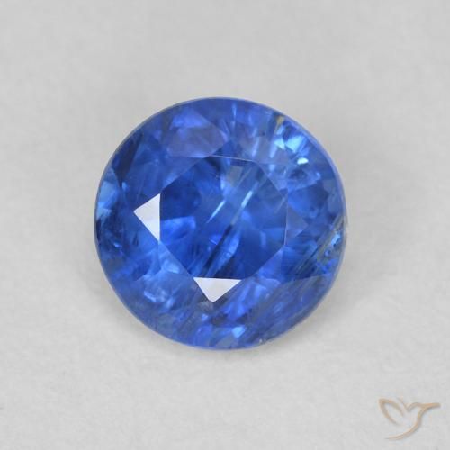 0.64ct Natural Azul verdadeiro Dianita, Redondo, SI