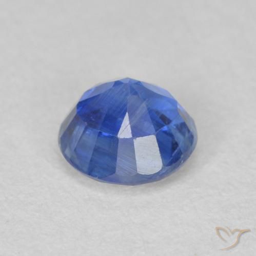 Dianita azul marinho claro Natural 0.67ct, Redondo, SI