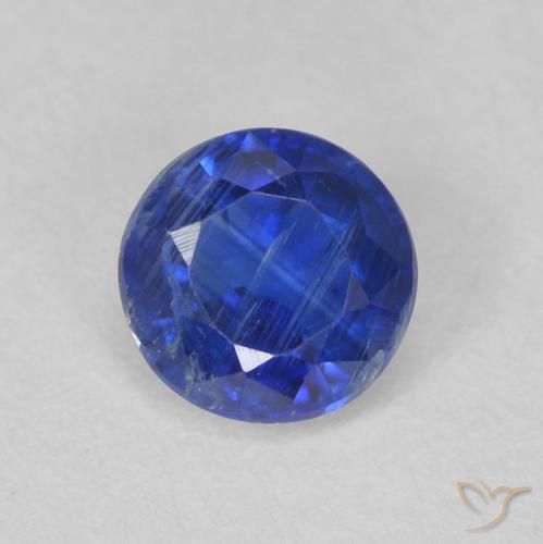 0.72ct Natural Azul verdadeiro Dianita, Redondo, SI