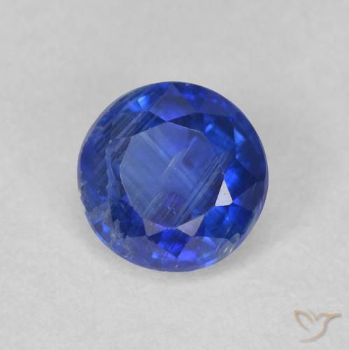 Dianita Azul verdadeiro Natural 0.72ct, Redondo, SI