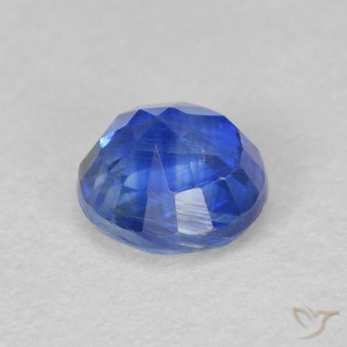 Dianita azul marinho claro Natural 0.74ct, Redondo, SI