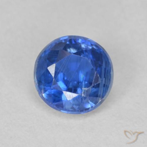 0.68ct Natural Azul verdadeiro Dianita, Redondo, SI