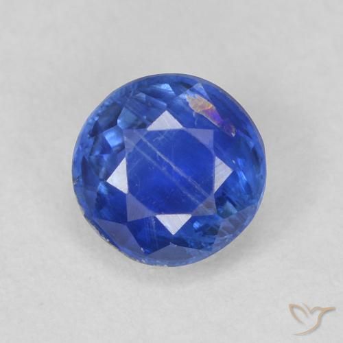 0.76ct Natural Azul verdadeiro Dianita, Redondo, SI