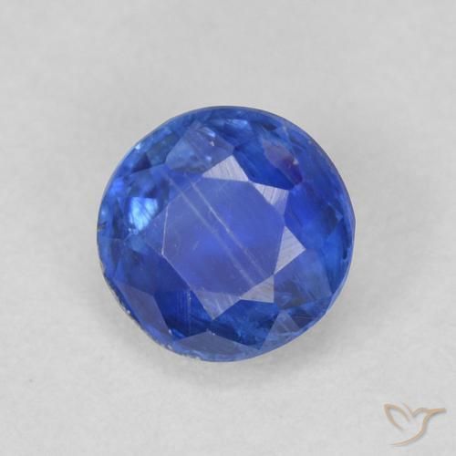 Dianita Azul verdadeiro Natural 0.76ct, Redondo, SI