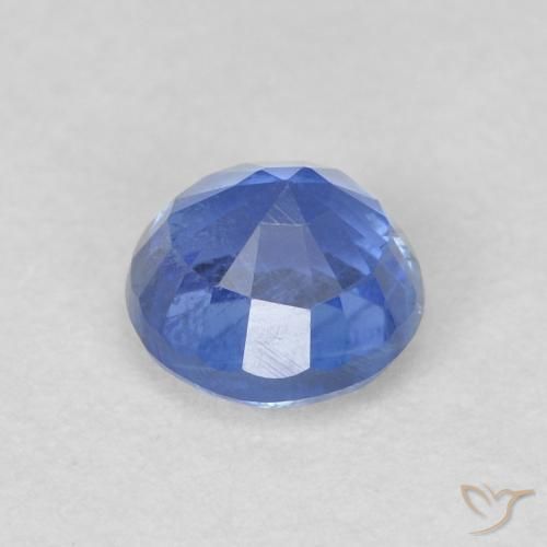 Dianita azul marinho claro Natural 0.77ct, Redondo, SI