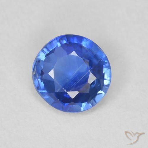 0.48ct Natural Azul verdadeiro Dianita, Redondo, SI