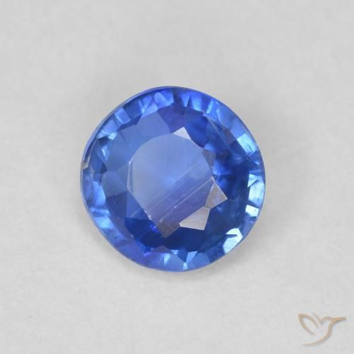 Dianita Azul verdadeiro Natural 0.48ct, Redondo, SI