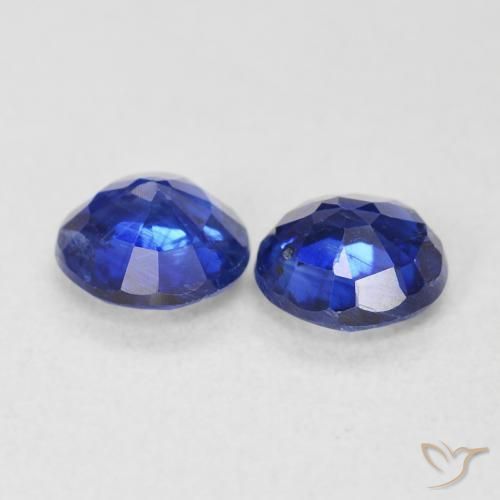 Pedras preciosas de Dianita Azul escuro natural de 1.27 ct, Redondo, SI