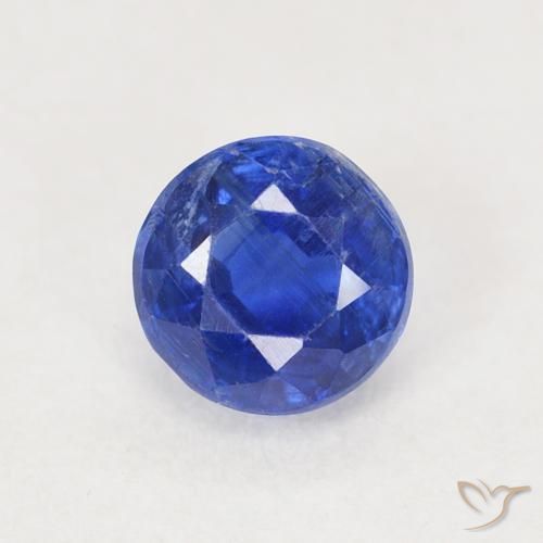 0.71ct Natural Azul-marinho Dianita, Redondo, SI
