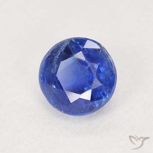 Dianita Azul-marinho Natural 0.71ct, Redondo, SI