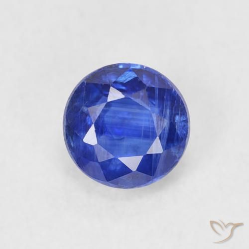 0.73ct Natural Azul-marinho Dianita, Redondo, SI