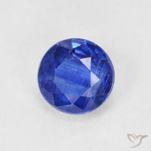 Dianita Azul-marinho Natural 0.73ct, Redondo, SI