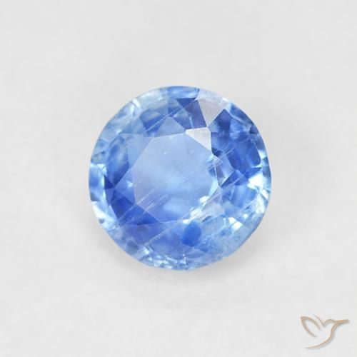 Dianita Azul médio Natural 0.68ct, Redondo, SI