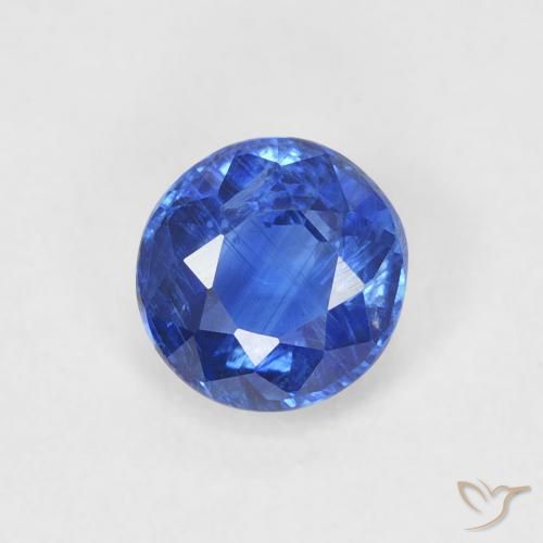 0.69ct Natural Azul verdadeiro Dianita, Redondo, SI