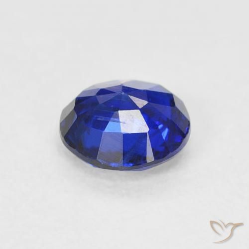 Dianita Azul marinho intenso Natural 0.53ct, Redondo, SI
