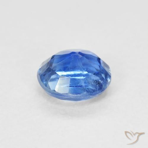 Dianita azul marinho brilhante Natural 0.65ct, Redondo, SI