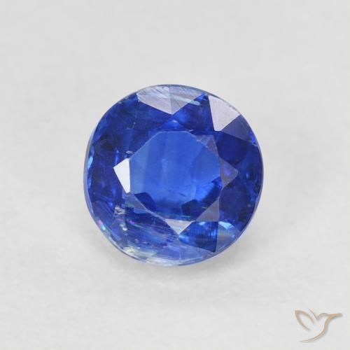 0.83ct Natural Azul verdadeiro Dianita, Redondo, SI