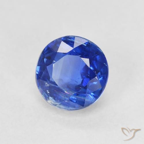 Dianita Azul verdadeiro Natural 0.83ct, Redondo, SI