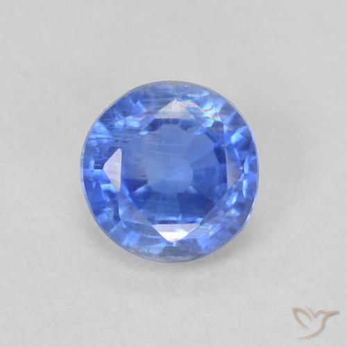 0.31ct Natural Bebê azul Dianita, Redondo, VS-SI