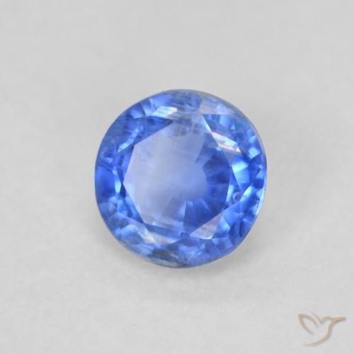 Dianita Bebê azul Natural 0.31ct, Redondo, VS-SI