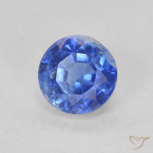 Dianita Azul médio Natural 0.42ct, Redondo, SI