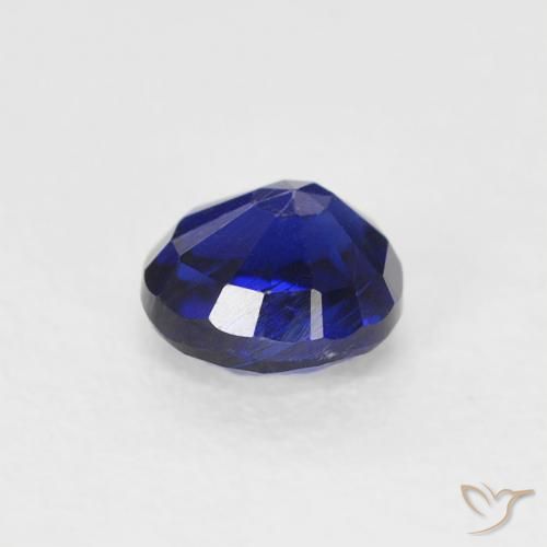 Dianita Azul-marinho Natural 0.47ct, Redondo, VS-SI