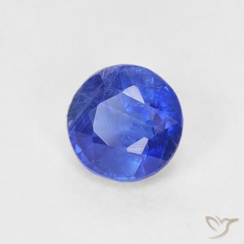 Dianita Azul-marinho Natural 0.41ct, Redondo, VS-SI