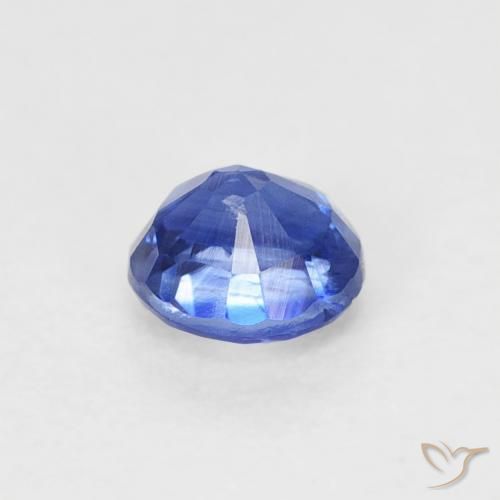 Dianita Azul-marinho Natural 0.41ct, Redondo, VS-SI