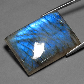 Labradorita multicolorido natural 73,73ct, transparente, transparente/translúcido