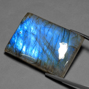 Labradorita multicolorido natural 73,73ct, transparente, transparente/translúcido